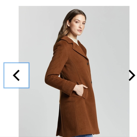 Like New PENDLETON Petite Wool Pea /Walking, Car Coat, Worn Once!, Camel/Tan 16P - Picture 16 of 16